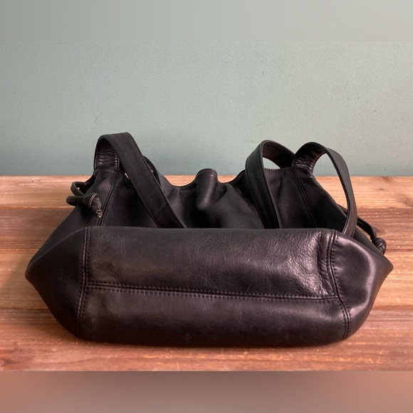 Vintage Coach Lexington Drawstring Leather Bag Italy - Picture 6 of 13